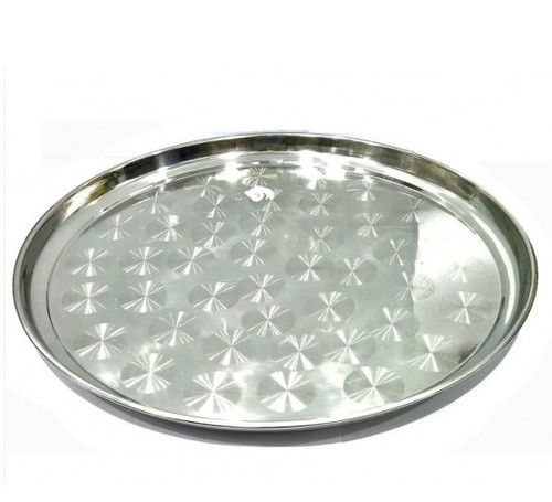 Stainless steel round serving - round,