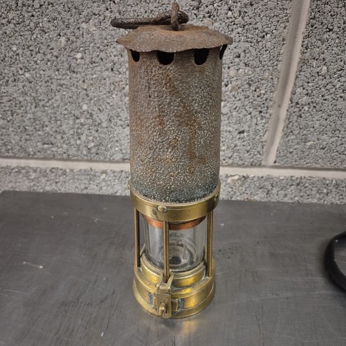 Davis derby miners safety lamp - miners,