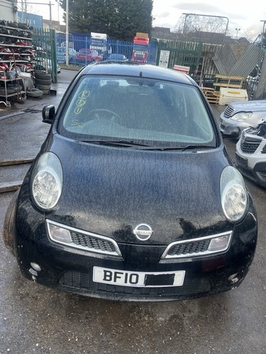 Nissan micra black - black, breaking