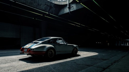 Classic porsche 911 sports car - classic,