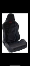 SEAT COVER FITS VOLKSWAGEN VW MK7 GOLF GTI CLUBSPORT /S 40/45 RECARO FRONT SEAT 