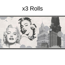 x3 Rolls Marilyn Monroe Style