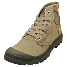 Palladium Pampa Hi Mens Casual Boots in Dusky Green - 11 UK