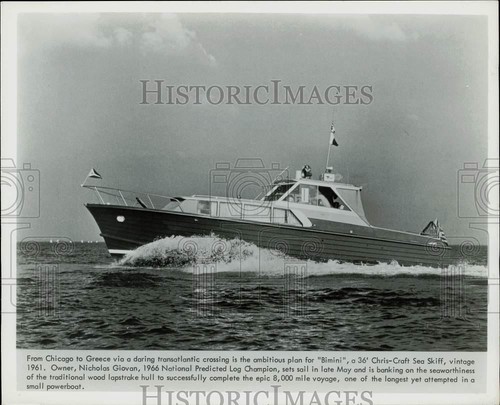 1967 press photo bimini - press, "bimini,"