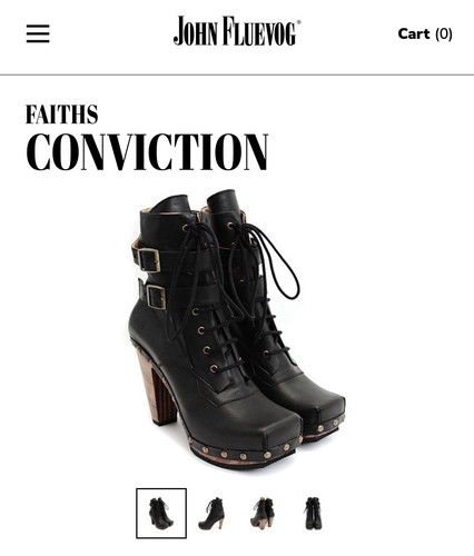 Fluevog faith conviction - faith's,