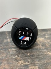 M Performance Illuminated 5 Speed Leather Gear Knob For BMW E30 E36 E39 E46 +