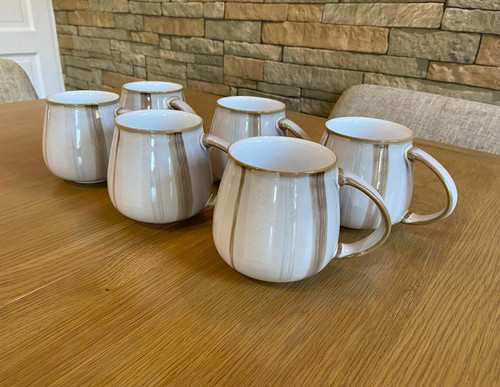 Denby set white - denby, 6