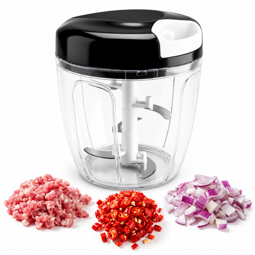 Manual food chopper pull cord - pull,