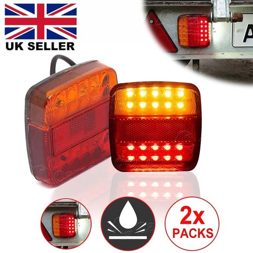 2pc 12v led rear tail - led,