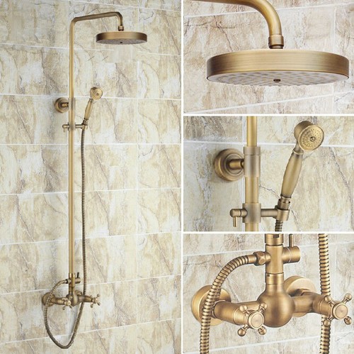 Double handle antique brass - handle,