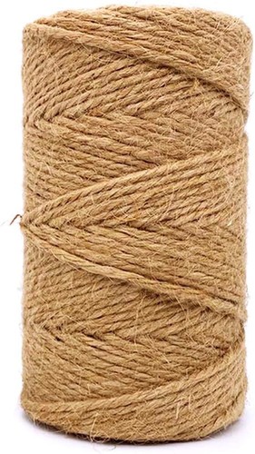 Natural hessian jute twine - hessian,