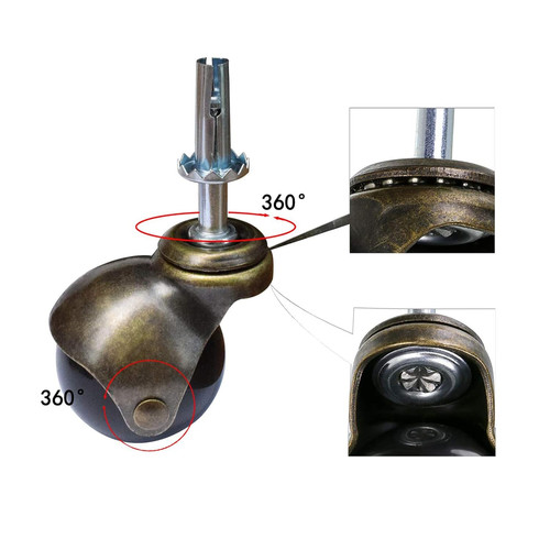 Antique furniture caster - furniture,