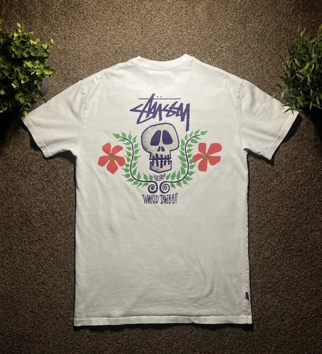 Stussy white tee - white,