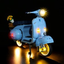 BrickBling LED Light Kit for LEGO Icons Vintage Vespa 125 10298 (Standard)