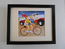 Beryl Cook print 'Wheels'