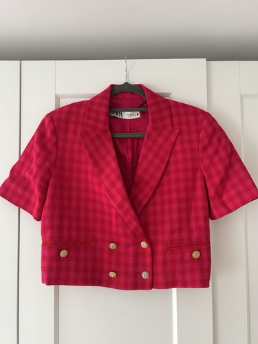 Zara pink check - pink,