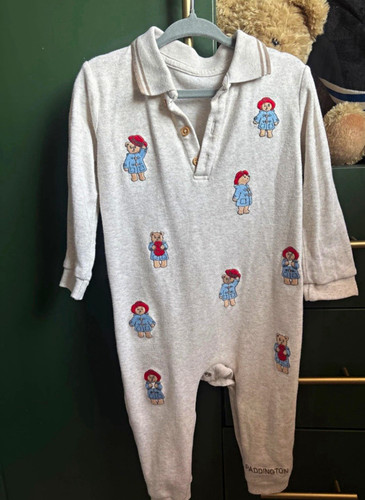 Paddington bear grey - paddington, collared