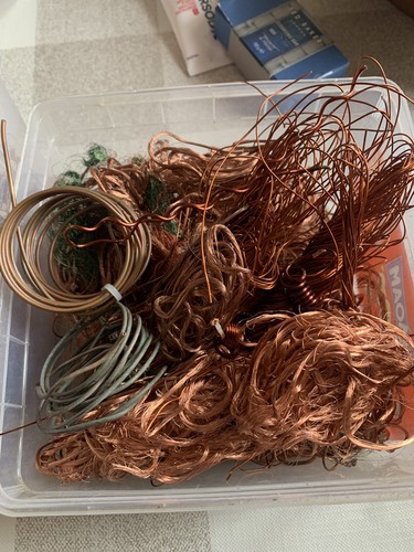 Scrap copper wire arts - 1.85, kg
