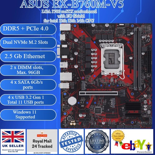 Asus b760m ddr5 matx - asus,