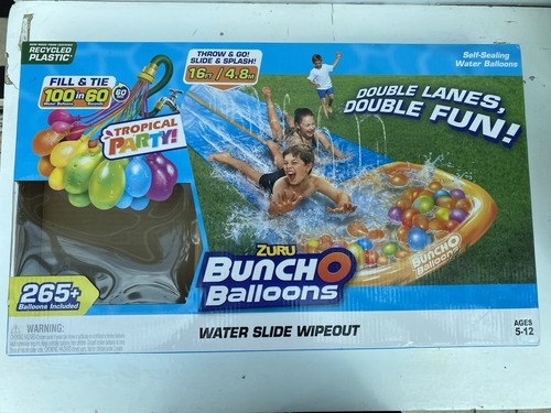Double lane water slide - lane,