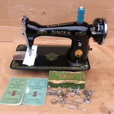 Singer 15k80 RAF Decals sewing Machine with attachments
