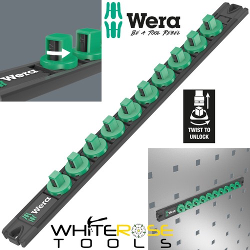 Wera magnetic socket rail - magnetic, 3/8"