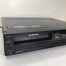 Sony SL-HF650 Super Betamax SuperBeta HI-FI Video Cassette Recorder Power Tested