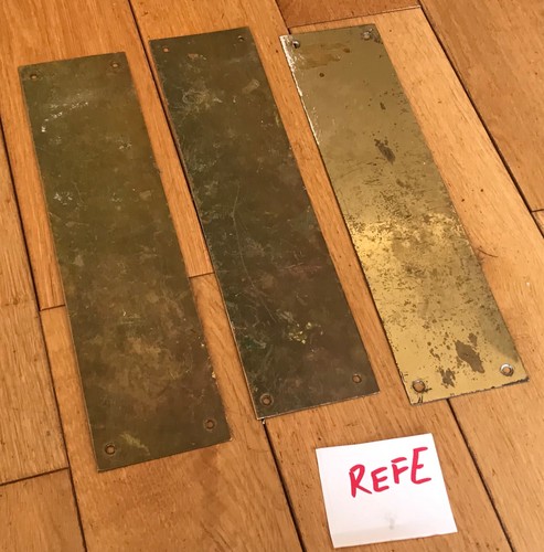 Vintage brass finger plate - vintage,
