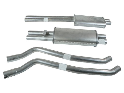Steel exhaust system from hose - steel,