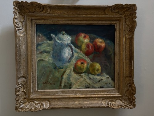 Original old oil painting - original,