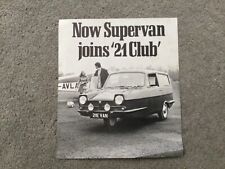 Reliant Regal SUPERVAN lll