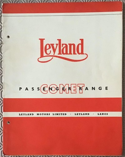 Leyland comet passenger range - comet,
