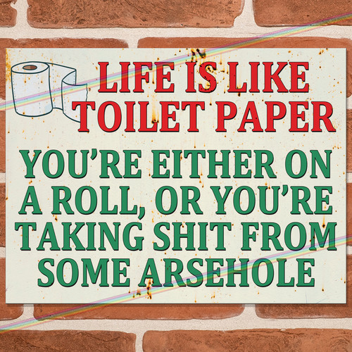 Life like toilet - life, paper