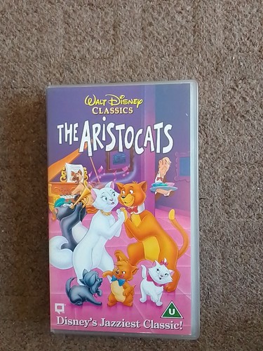 The aristocats vhs video - aristocats,