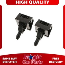 WINDSCREEN WASHER JET NOZZLES 2X  FOR NISSAN QASHQAI I-II 2008-2018 28932JD000