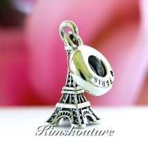 Authentic Pendant Eiffel Tower Sterling Silver Charm 791082