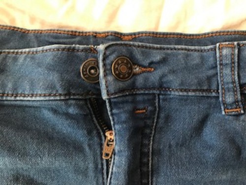 Metal trouser jeans - metal,