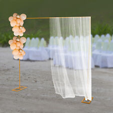 2.4m Wedding Backdrop Stand Heavy Duty Background Frame Stage Party Events Decor