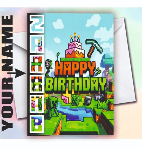Minecraft personalised - minecraft,