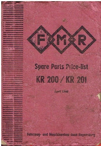 Fmr kr200 - fmr, (messerschmitt)