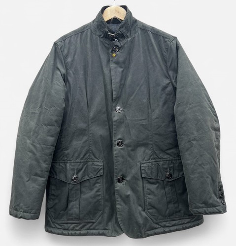 Barbour winter lutz wax jacket - wax,