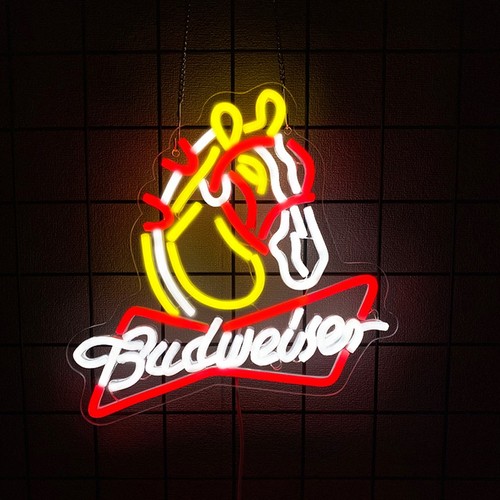 Budweiser beer horse - horse, led