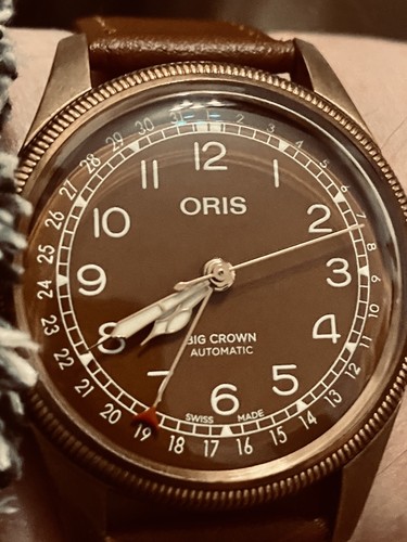 Oris men big crown - crown, bronze