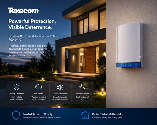 Texecom odyssey fca - texecom, 1