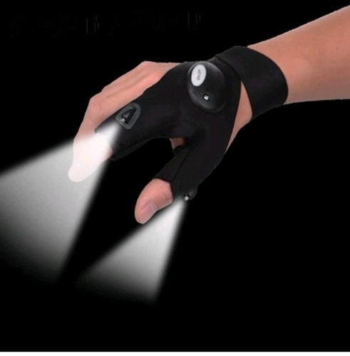 1pair finger glove - 1pair, led
