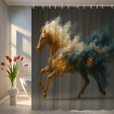 Elegant Horse Shower Curtain -