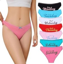 7 Pack Womens Knickers Cotton