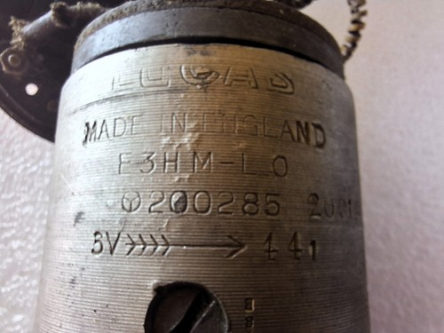 Lucas dynamo e3hm vintage - e3hm-lo,