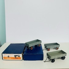 Vintage Dinky Toys 551 Trailer Models x3 In Shop Trade Box