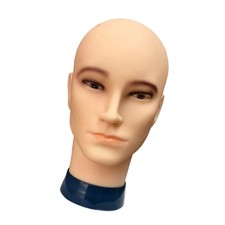 Man Bald Mannequin Head Male